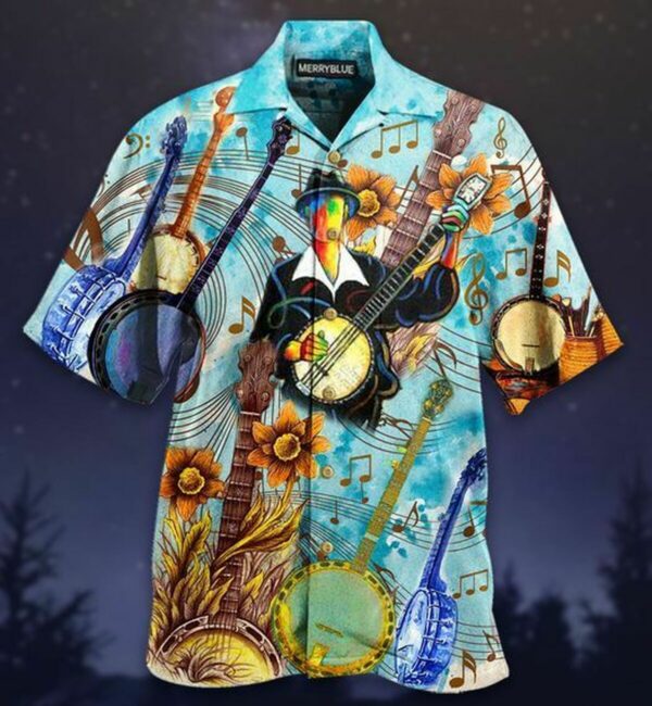 Cheerful Melodies From Banjo Hawaiian Shirt