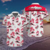 Coors Light Beer Palm Trees Hawaiian Shirt