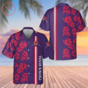 Crown Royal Hawaiian Shirt Summer Beach Outfit