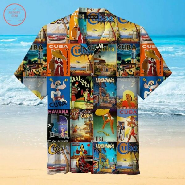 Cuba Havana Travel Hawaiian Shirt