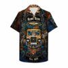 Custom Name Drag Racing Wheels Motor Hawaiian Shirt