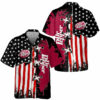 Dr Pepper Usa Flag Hawaiian Shirt