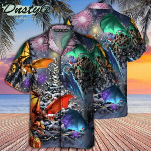 Dragon Merry Love Life Hawaiian Shirt