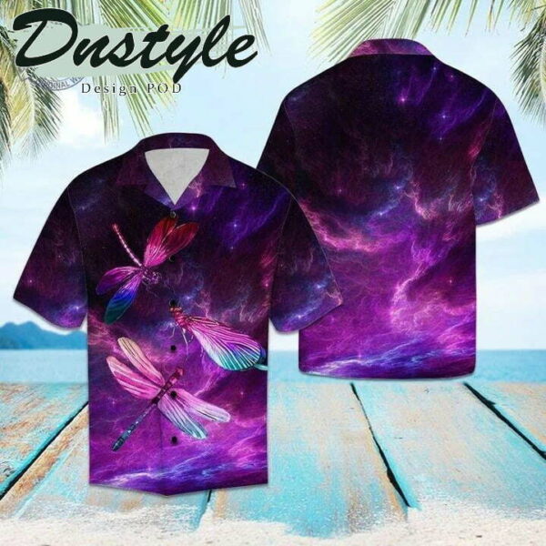 Dragoy Purple Love Sky Hawaiian Shirt