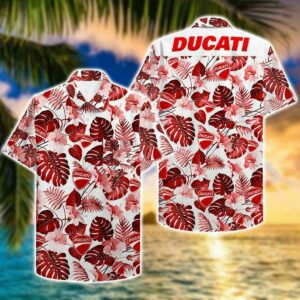 Ducati Hawaiian Shirt Outfit Summer Beach