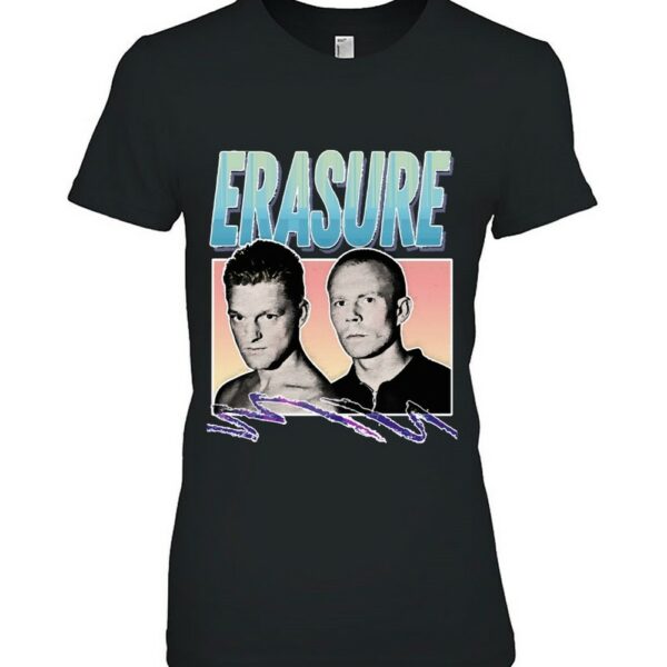 Erasure 80S Styled Aesthetic Retro Design T Shirt