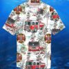 Firefighter Island Tropical Hawaiian Shirt