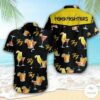 Foo Fighters Hawaiian Shirt Beach Outfit Summer