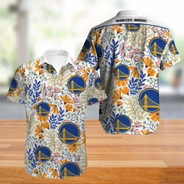 Golden State Warriors Hawaiian Shirt