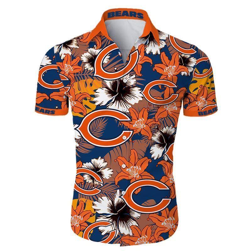 Great Chicago Bears Hawaiian Shirt