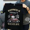 Happiness Is Listening To Westlife T Shirt