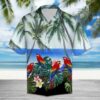 Parrot Hawaiian Shirt Summer Beach Outfit