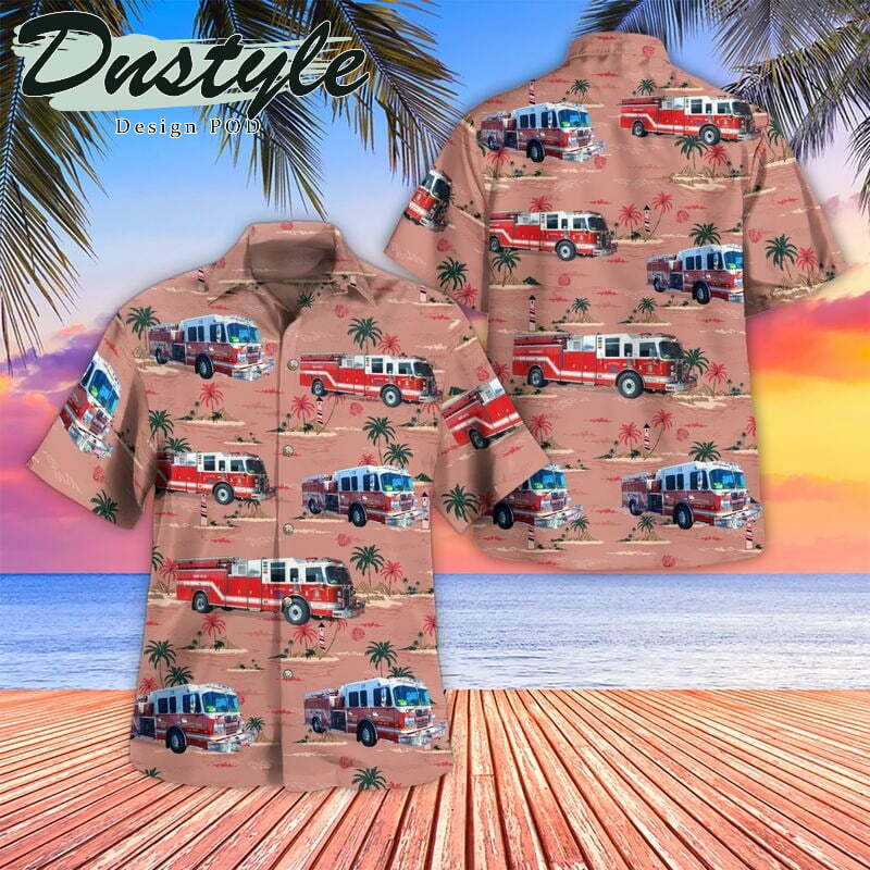 Howard'S Creek Fire Department Hawaiian Shirt