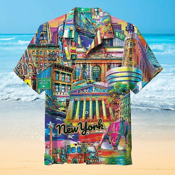 I Love Newyork Hawaiian Shirt Beach Outfit Summer