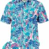 Island Breeze Hawaiian Shirt Summer Beach Outfit