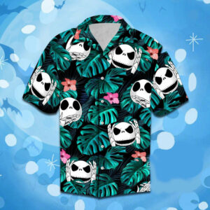 Jack Skellington Nightmare Before Christmas Hawaiian Shirt