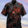 Life Is Like Burning Rose Hawaiian Shirt