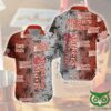 Maker'S Mark Gradient Red And Gray Hawaiian Shirt