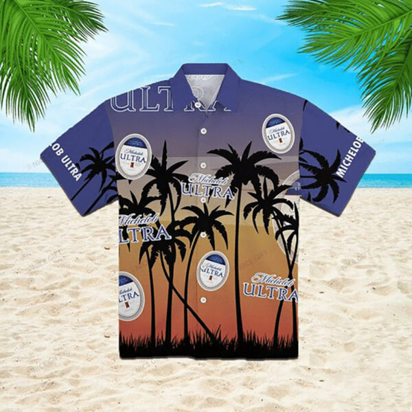 Michelob Ultra Beer Hawaiian Shirt