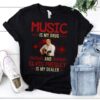 Music Is My Drug And Elvis Presley Is My Dealer T Shirt