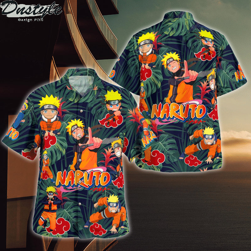 Naruto Hawaiian Shirt Summer Outfit Beach