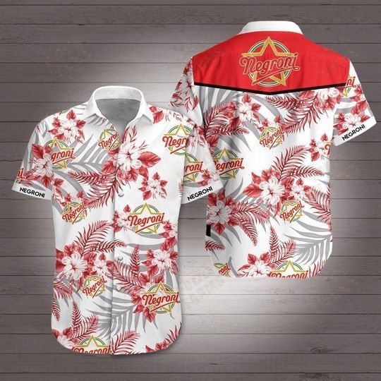 Negroni Hawaiian Shirt Beach Outfit Summer