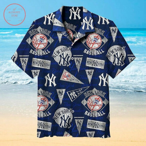 New York Yankees Baseball Hawaiian Shirt