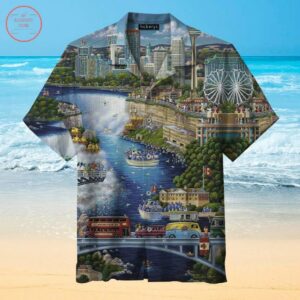 Niagara Falls Hawaiian Shirt Summer Outfit Beach