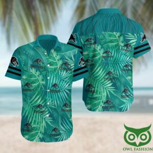 Penrith Panthers Light And Dark Green Hawaiian Shirt