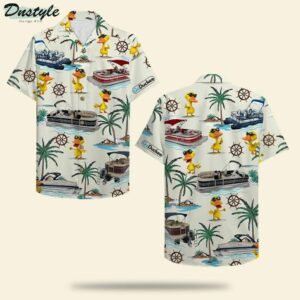 Pontoon Duck Hawaiian Shirt Outfit Beach Summer