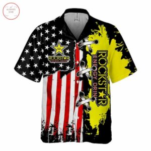 Rock Star Flag Hawaiian Shirt Outfit Summer Beach