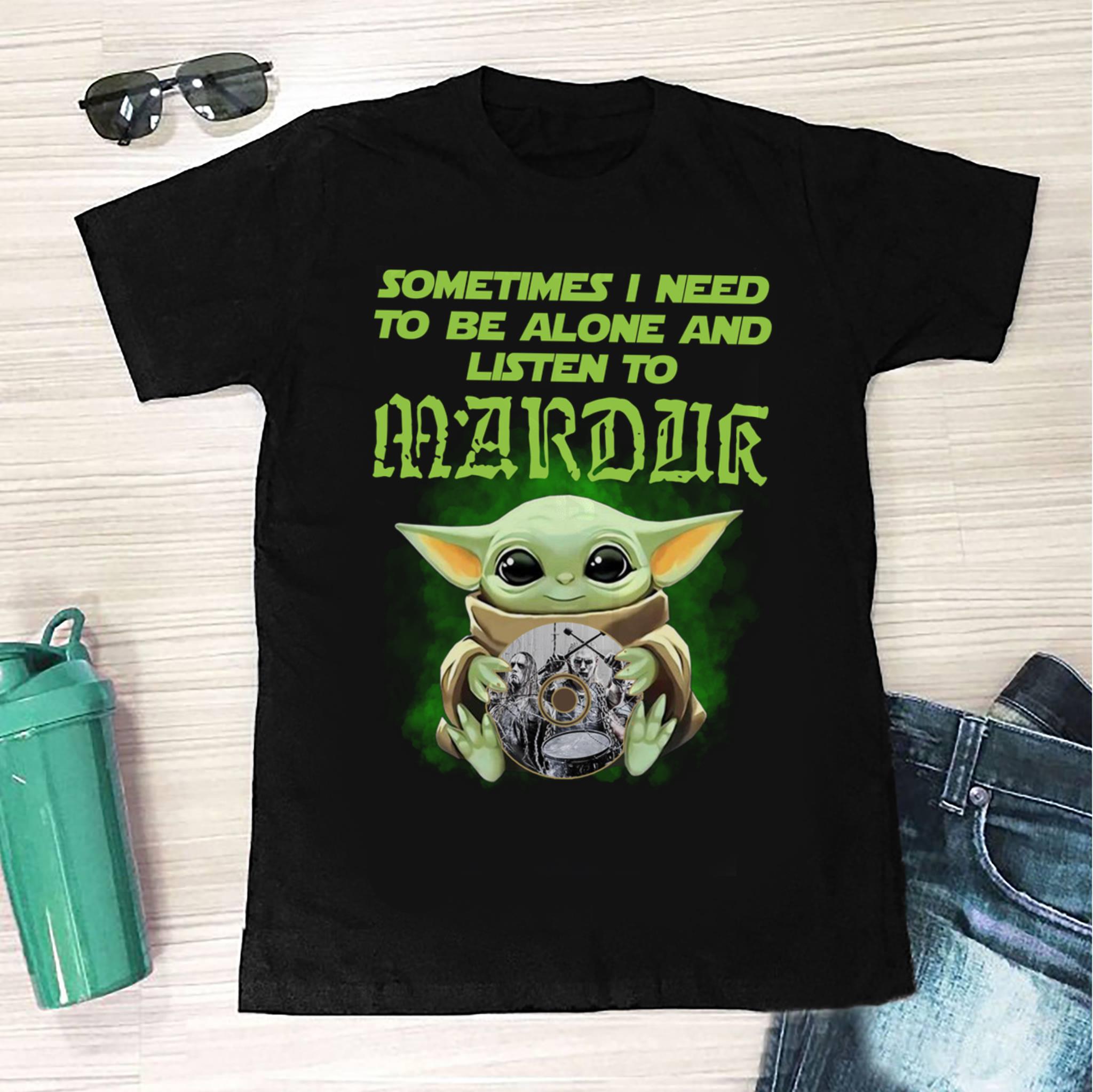 Sometimes I Need To Be Alone And Listen To Marduk T Shirt