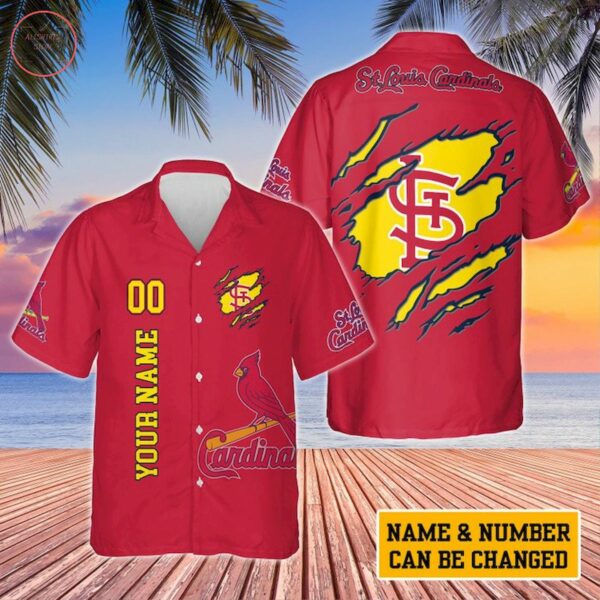 St. Louis Cardinals Custom Hawaiian Shirt