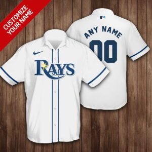 Tampa Bay Rays Hawaiian Shirt Beach Summer Outfit