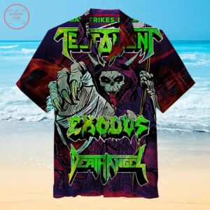 Testament Exodus Death Angel Hawaiian Shirt