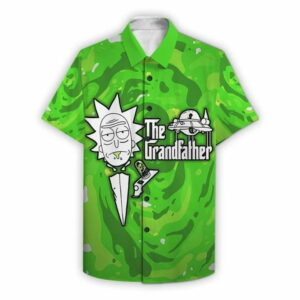 The Grandfather Rick And Morty Hawaiian Shirt