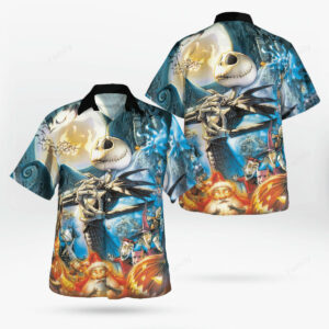 The Nightmare Artists Jack Skellington Hawaiian Shirt