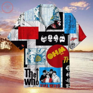 The Who Band Hawaiian Shirt Summer Beach Outfit