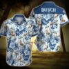 Tlmus Busch Beer Deer Hunting Hawaiian Shirt