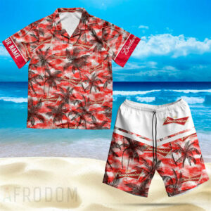 Tropical Budweiser Beer Hawaiian Shirt