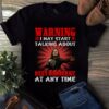 Warning I May Start Talking About Ozzy Osbourne At Any Time T Shirt