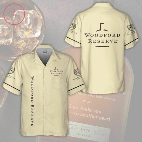 Woodford Reserve Bourbon Hawaiian Shirt