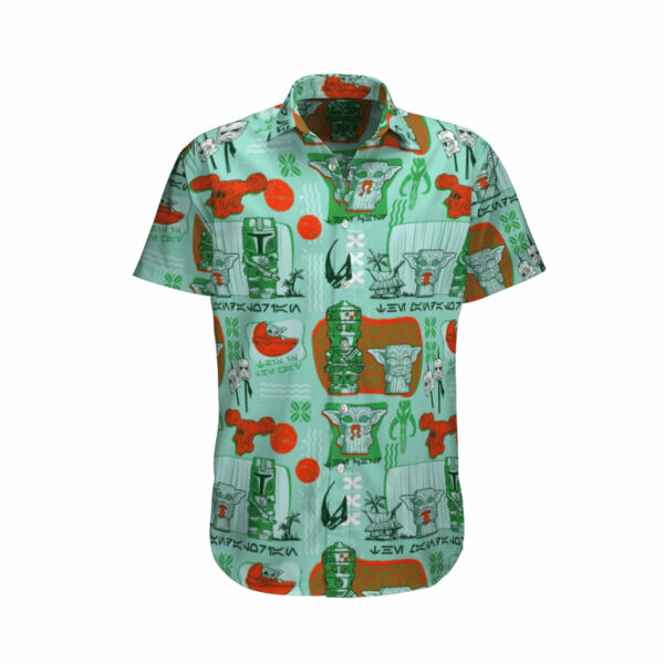 Yoda Native Green Hawaiian Shirt Outfit Beach Summer