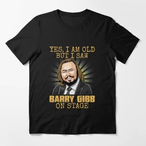 Barry Gibb On Stage Type 153 T Shirt