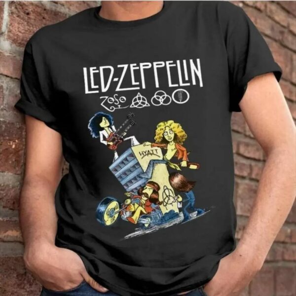 Led Zeppelin Type 1384 T Shirt