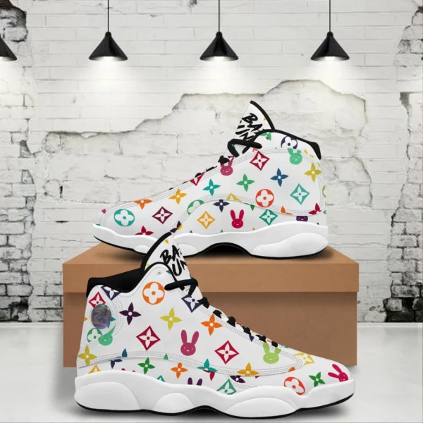 Louis Vuiton Paris Air Jordan 13 Fashion Shoes Luxury Trending Sneakers