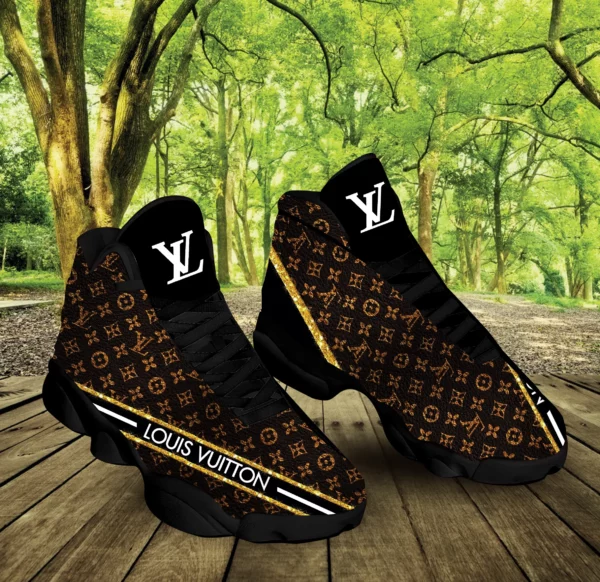 Louis Vuitton Edition Air Jordan 13 Sneakers Trending Fashion Luxury Shoes