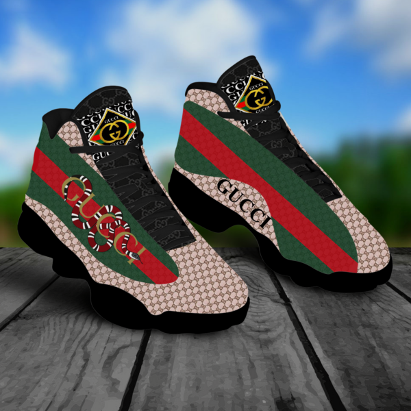 Gucci Snake Air Jordan 13 Sneakers Trending Fashion Shoes Luxury