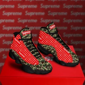 Supreme Camo  Air Jordan 13 Shoes Luxury Trending Fashion Sneakers