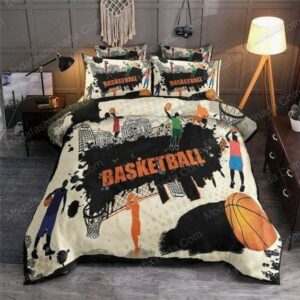 Basketball Player Pattern Sport 6 Logo Type 1274 Bedding Sets Sporty Bedroom Home Decor